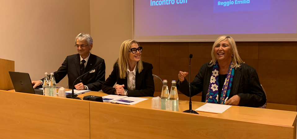 La Presidente Anceschi alla Rettrice di Unimore: 