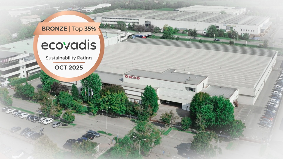 OMSO ottiene la medaglia di bronzo EcoVadis: un riconoscimento al suo impegno per la sostenibilità