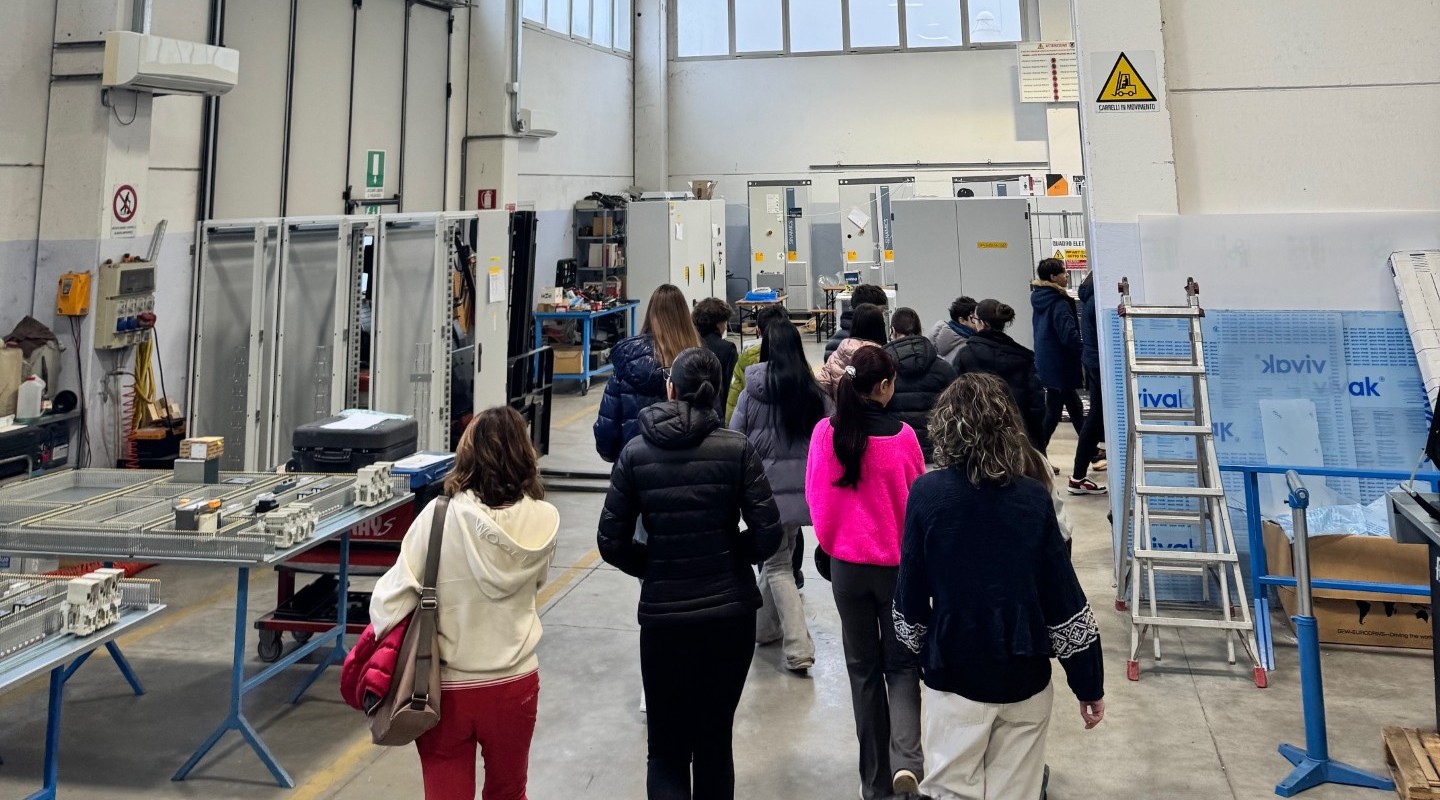 Ellek Automazioni partecipa al PMI DAY e apre le porte agli studenti delle terze medie di Arceto