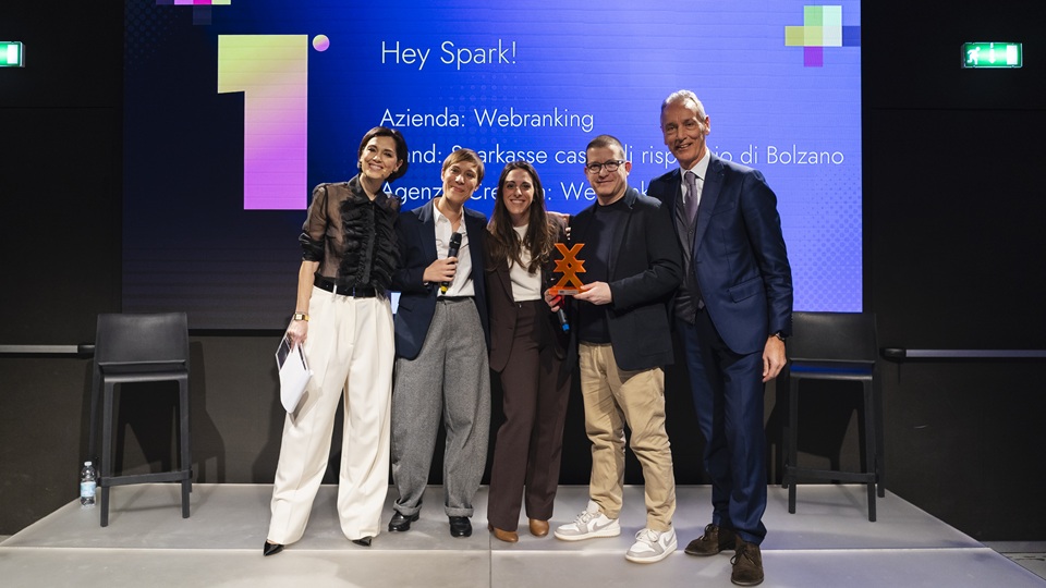 Webranking vince agli IAB MIXX Awards con “Hey Spark”: premiata l’eccellenza dell’advertising integrato