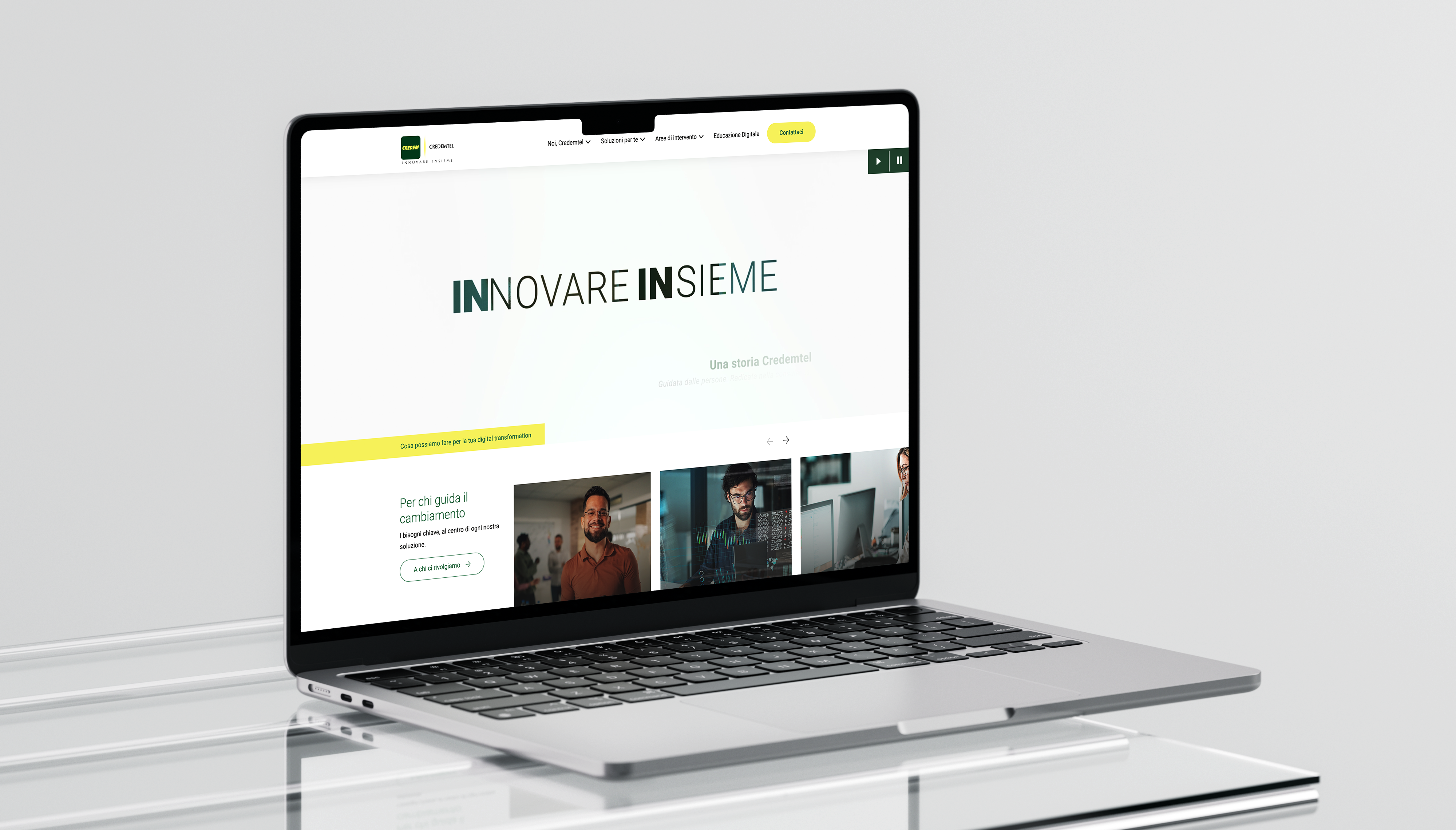 Il nuovo Sito Web Credemtel: l’identità di chi sceglie di innovare insieme