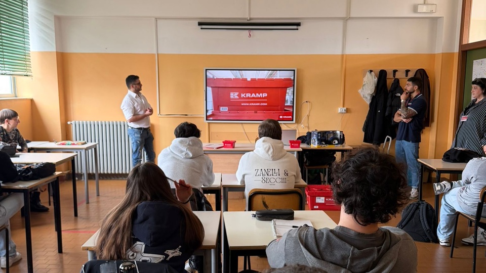 Kramp Italia incontra gli studenti dell’Istituto Tecnico Agrario Zanelli di Reggio Emilia