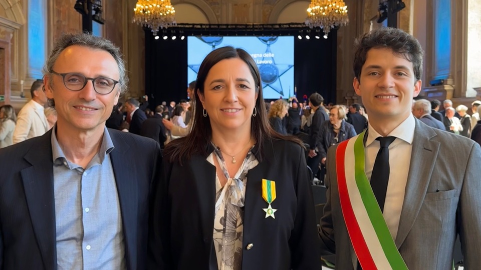 Errevi System: a Lisa Cardinali la Stella al Merito Del Lavoro