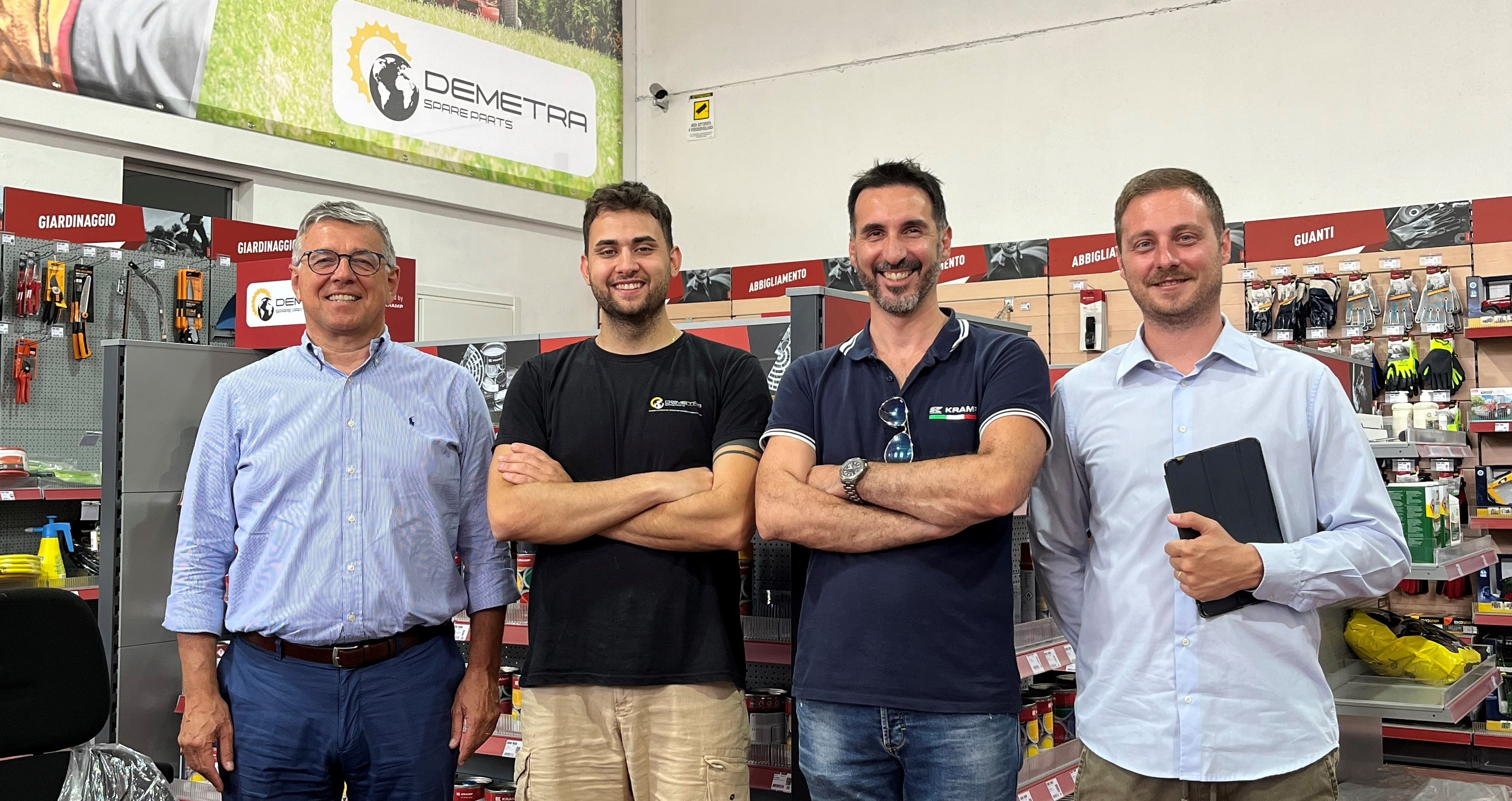 Aperto il settimo negozio Powered By Kramp in Italia